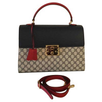 Gucci Padlock Gucci Supreme top handle bag