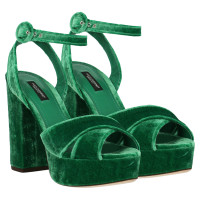 Dolce & Gabbana Sandali in Verde