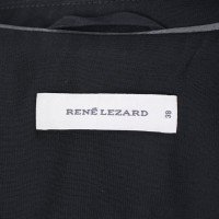 René Lezard Anzug aus Baumwolle in Schwarz