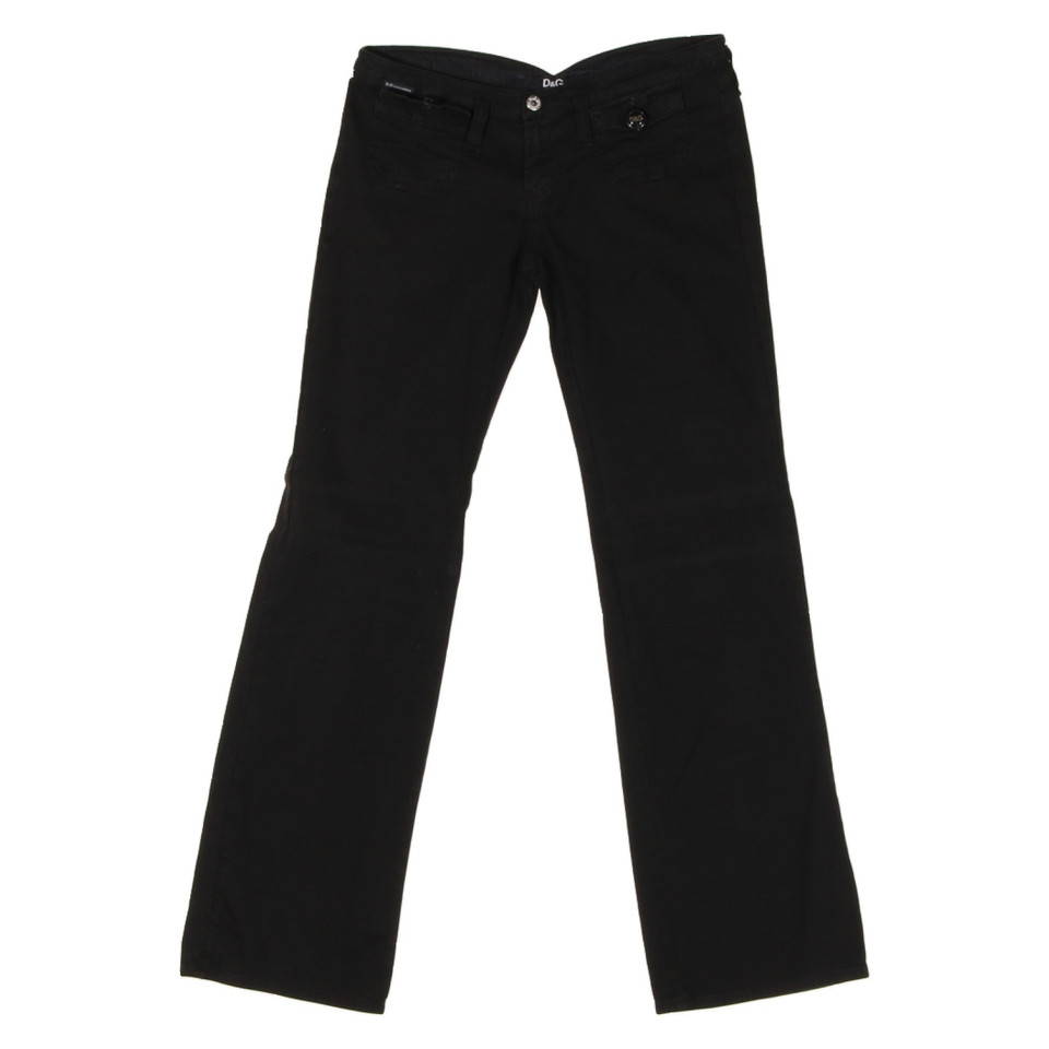 D&G Jeans Cotton in Black