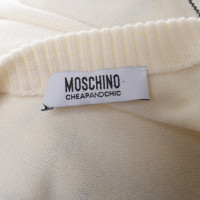 Moschino Cheap And Chic Gestreifter Pullover in Schwarz/Weiß