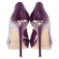 Christian Dior Patent leather peep-toes