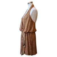 Diane Von Furstenberg Dress Linen in Brown
