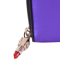 Dolce & Gabbana Clutch Bag Viscose in Violet