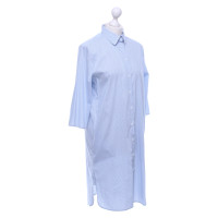 Turnover Dress in Blue