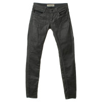 Drykorn Antraciet gekleurde jeans met coating