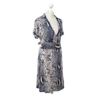 Diane Von Furstenberg Wikkel jurk met print