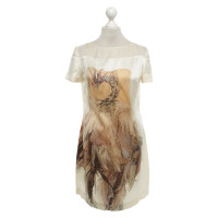 Just Cavalli Silk dress with eye-catching print