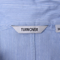Turnover Dress in Blue