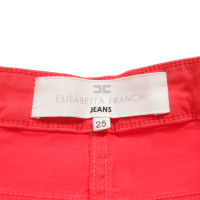Elisabetta Franchi Jeans in Rood