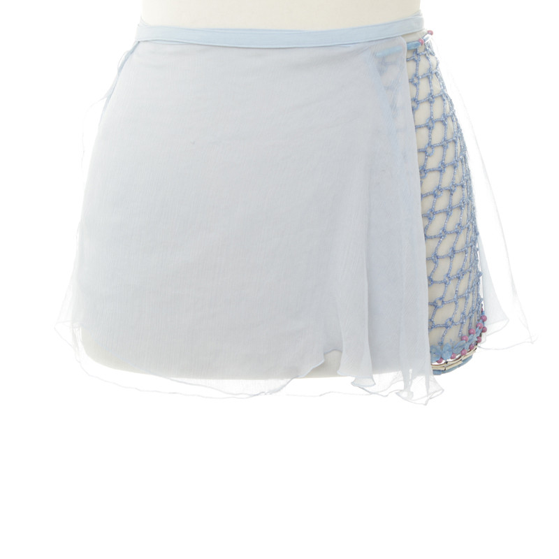 La Perla Silk wrap skirt