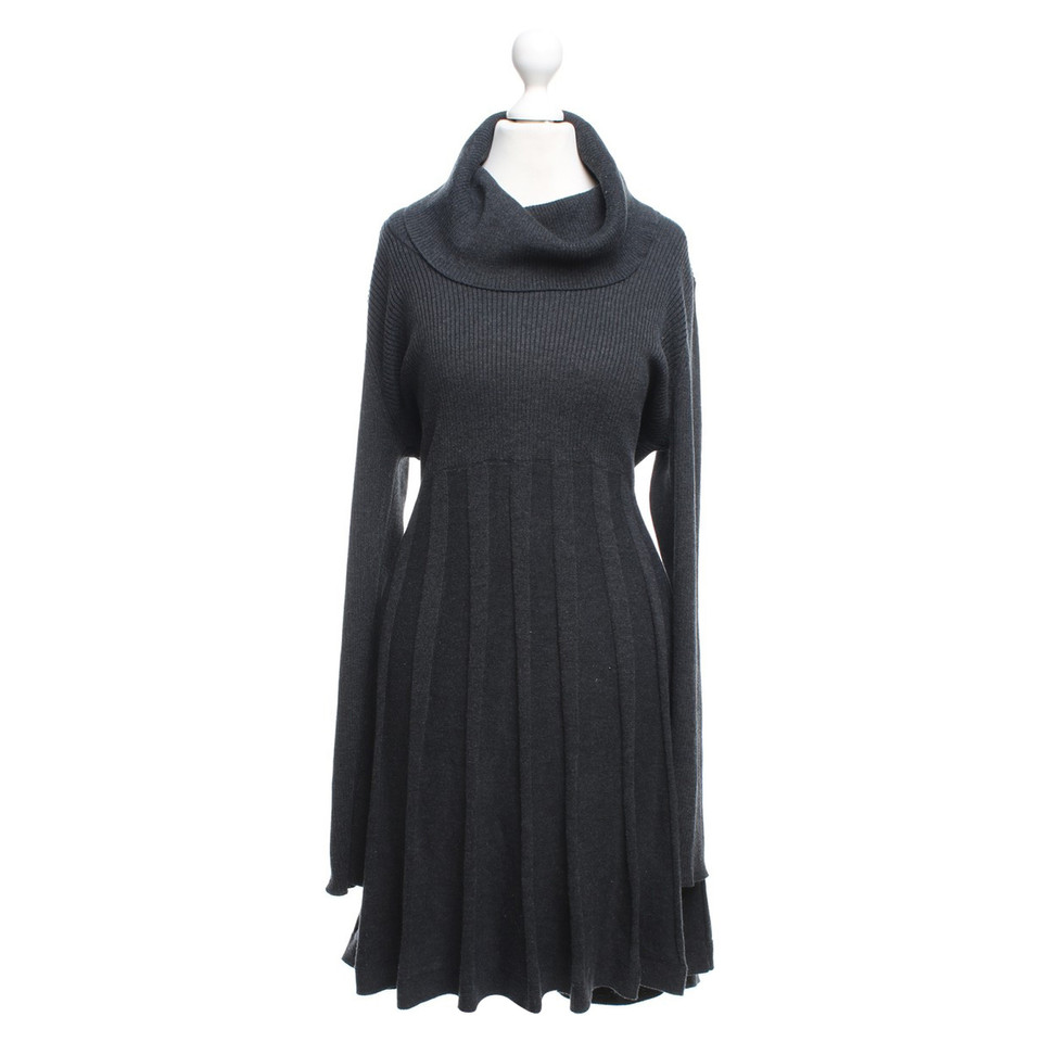 Calvin Klein Knitted dress in dark gray