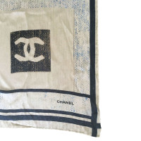 Chanel Schal/Tuch aus Seide in Beige