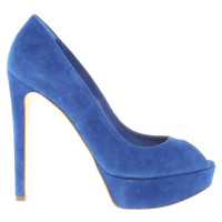 Christian Dior Peeptoes in blauw