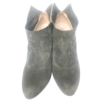 Hugo Boss Ankle boots Suede in Khaki