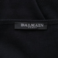Balmain Top Cotton in Black