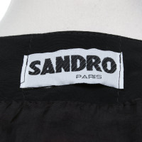 Sandro Jacket with lace trim
