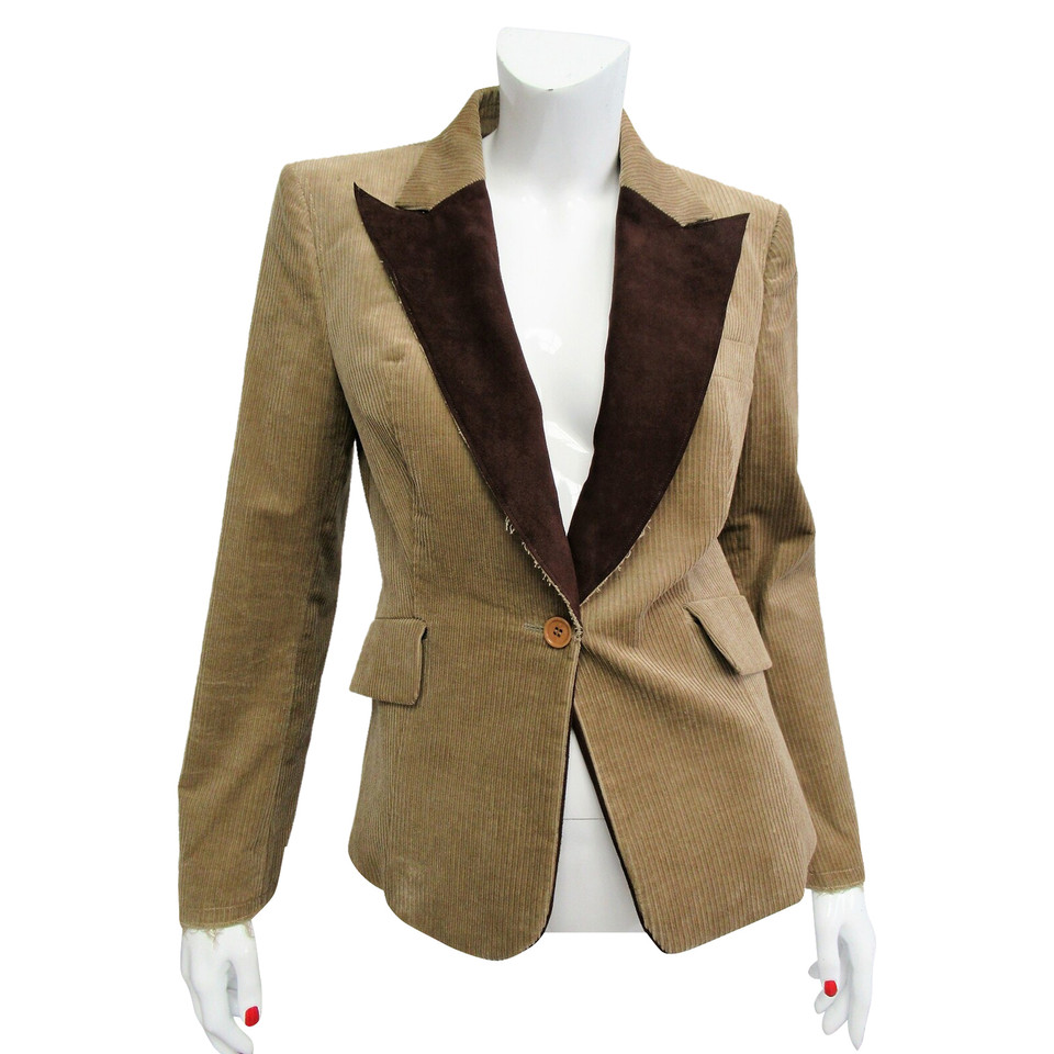 Costume National Giacca/Cappotto in Beige