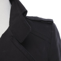 Drykorn Jacke/Mantel aus Baumwolle in Schwarz