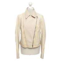 Other Designer Santacroce - jacket / coat in beige leather