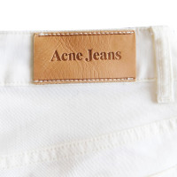 Acne Slim jeans in bianco
