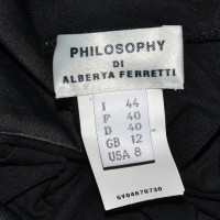 Philosophy Di Alberta Ferretti zwarte jurk