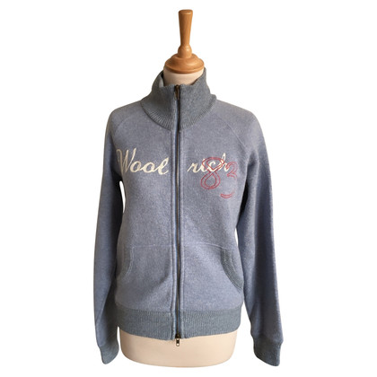 Woolrich Tricot en Laine en Bleu