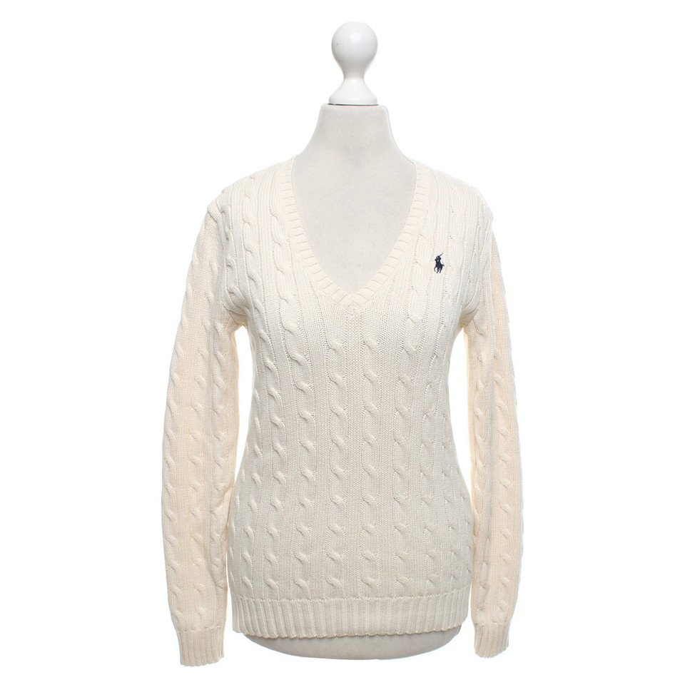Polo Ralph Lauren Knitted sweater in creamy white