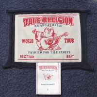 True Religion Giacca/Cappotto in Blu