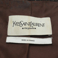 Yves Saint Laurent Kostüm in Braun