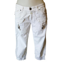 Liu Jo Trousers Cotton in White