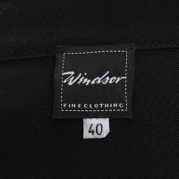 Windsor Blouse jas in zwart