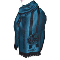 Versace Echarpe laine avec motif