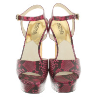 Michael Kors Sandals Leather in Pink