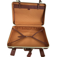 Mcm valise en cuir vintage