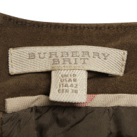Burberry skirt made of suede