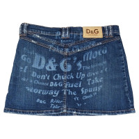 D&G jeans skirt