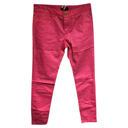 Max & Co Paire de Pantalon en Coton en Rose/pink