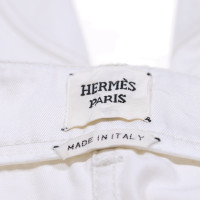 Hermès Broeken Katoen in Crème