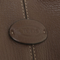 Tod's "Shopper Alu Shopping Media" in brown