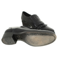 Ermanno Scervino Chaussures en cuir noir