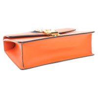 Gucci Sylvie Bag aus Leder in Orange