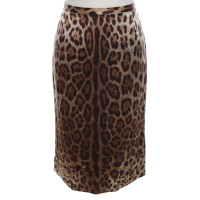 Dolce & Gabbana skirt in leopard look