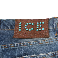 Iceberg Jeans in Cotone in Blu