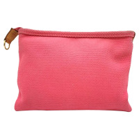 Louis Vuitton Clutch aus Baumwolle in Rosa / Pink