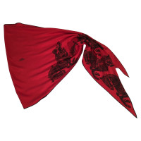 Hermès Rood / zwarte sjaal