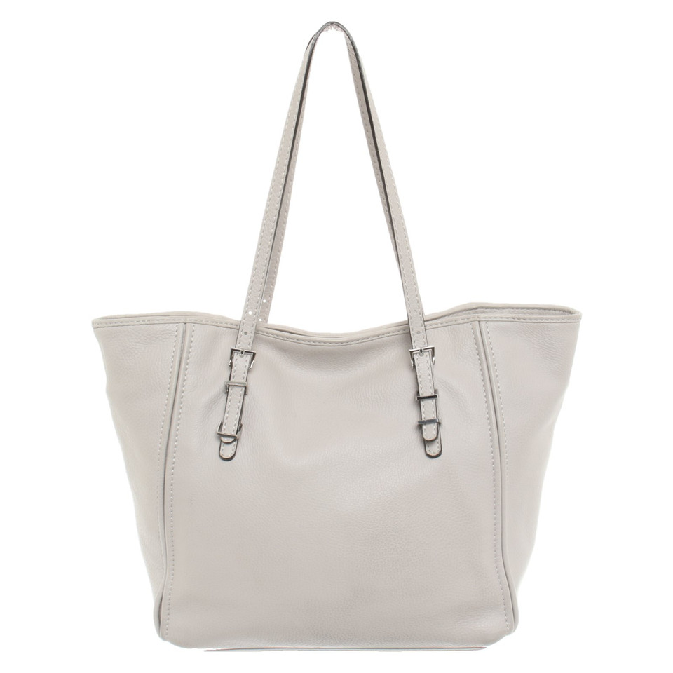 Abro Shopper in Pelle in Beige