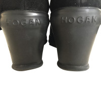 Hogan Platform boots with Strickschaft