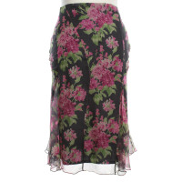 Max Mara Floral silk skirt