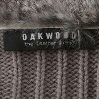 Oakwood Fur Vest in grey